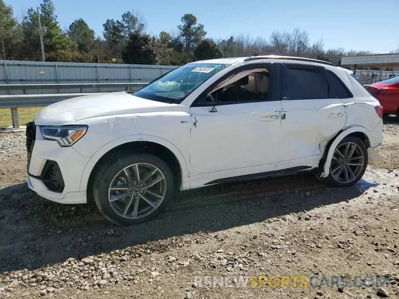 1 fotografías del automóvil dañado WA1EECF38M1041061 AUDI Q3 2021