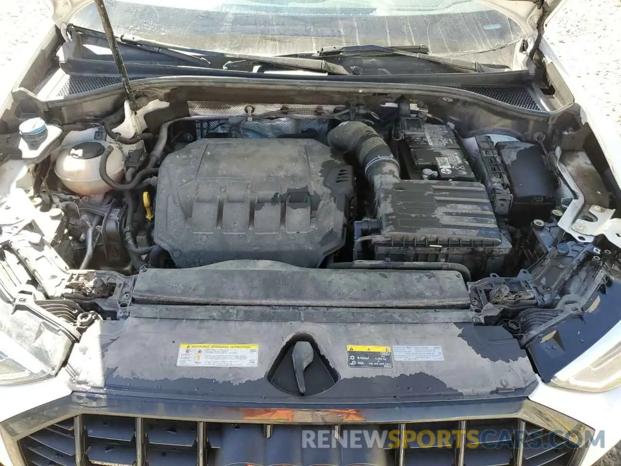 12 fotografías del automóvil dañado WA1EECF38M1041061 AUDI Q3 2021