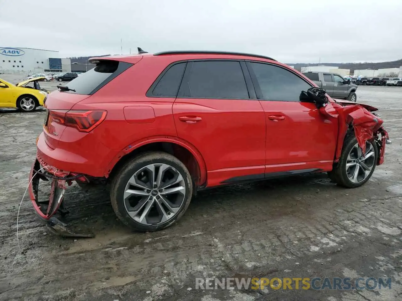 3 fotografías del automóvil dañado WA1EECF39M1017917 AUDI Q3 2021
