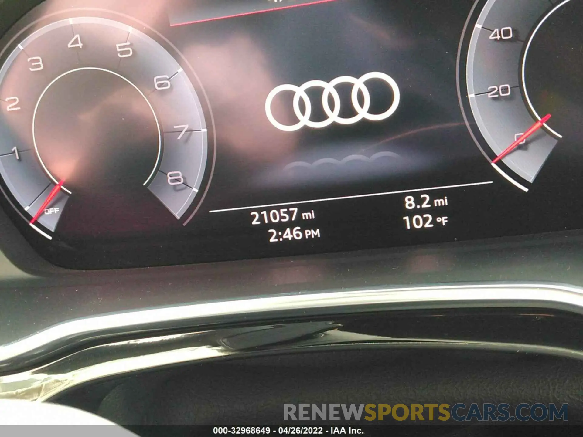 7 fotografías del automóvil dañado WA1EECF39M1053025 AUDI Q3 2021