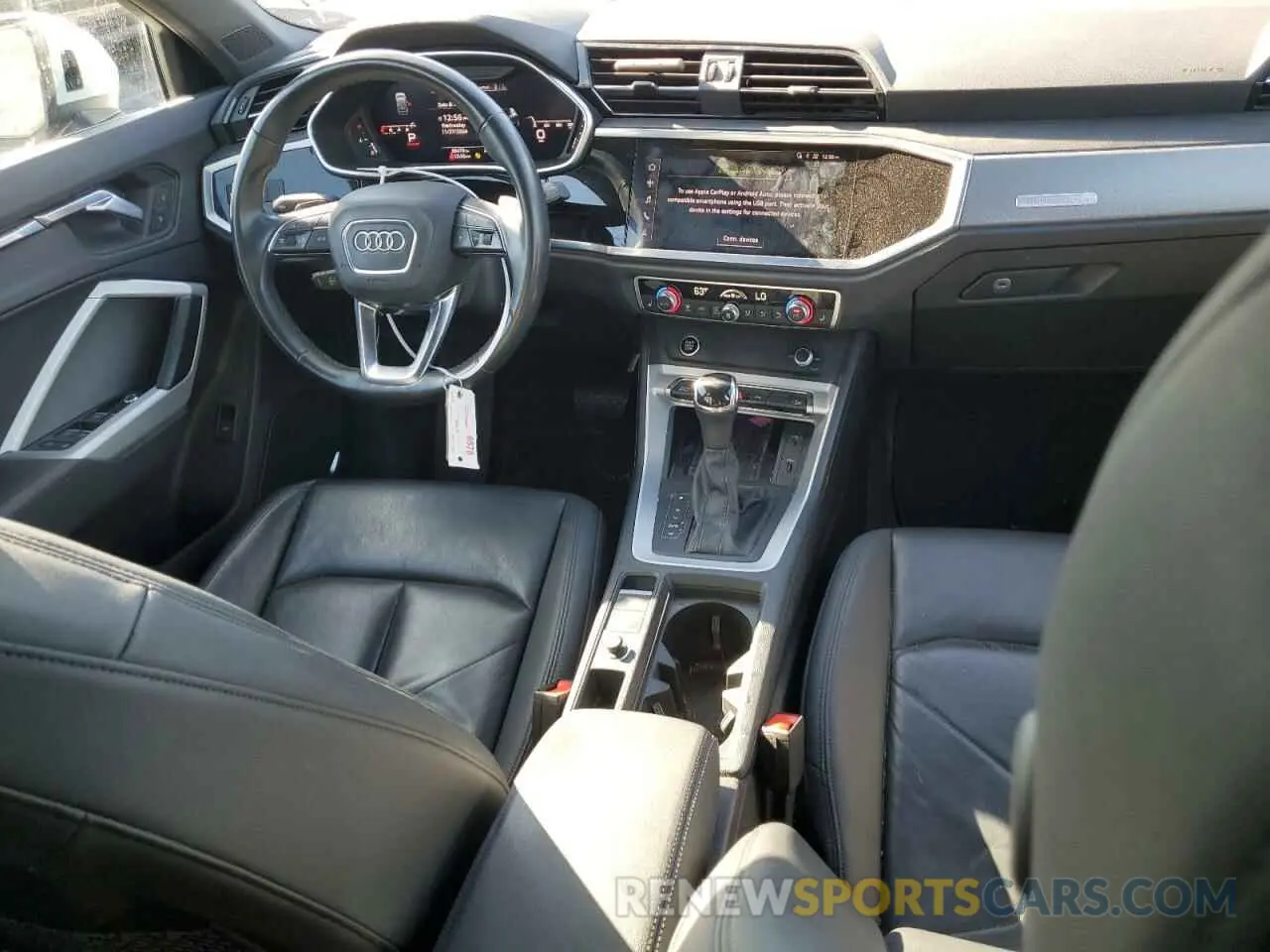 8 fotografías del automóvil dañado WA1EECF3XM1060064 AUDI Q3 2021