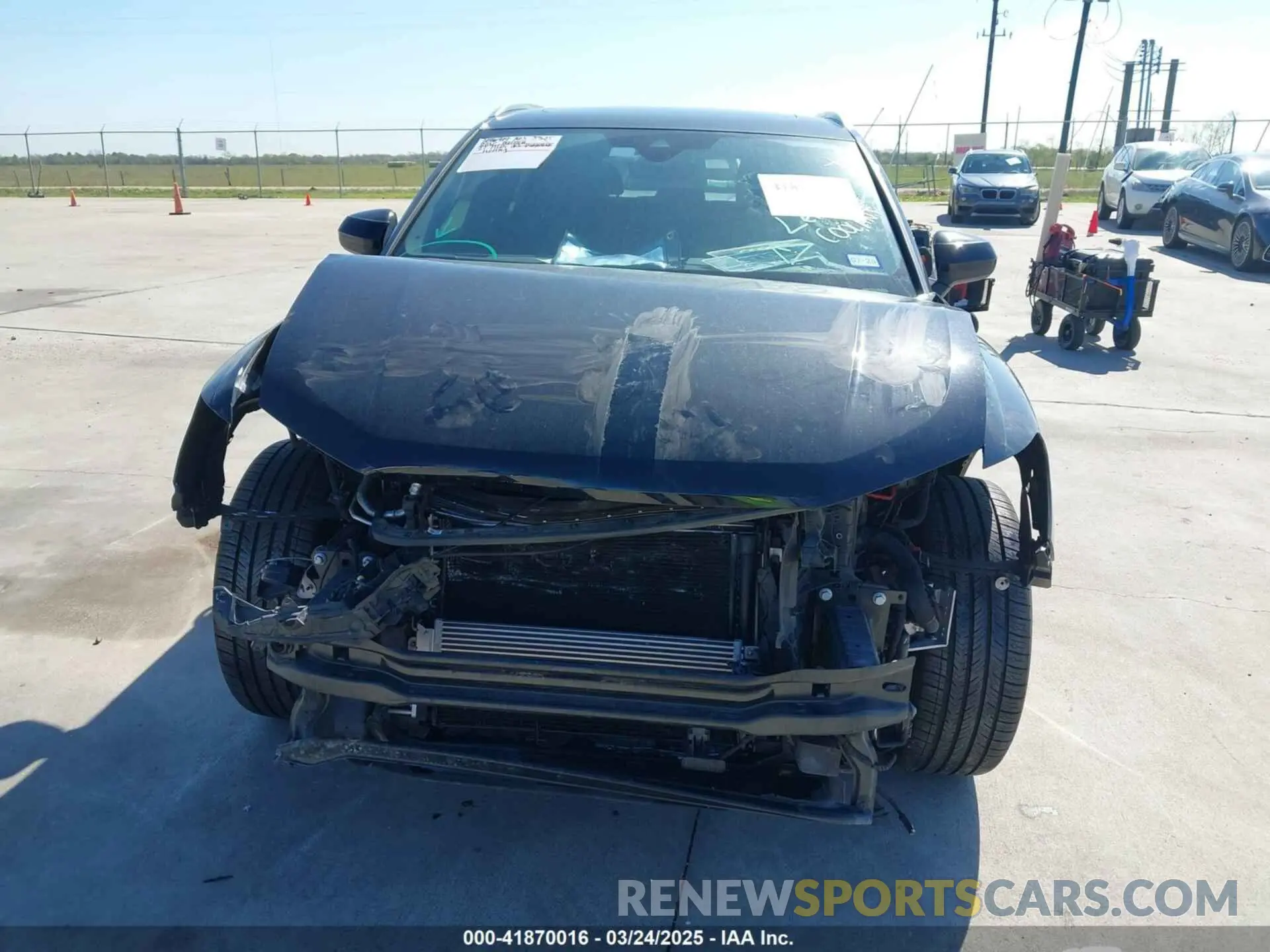 6 fotografías del automóvil dañado WA1EECF3XM1133790 AUDI Q3 2021