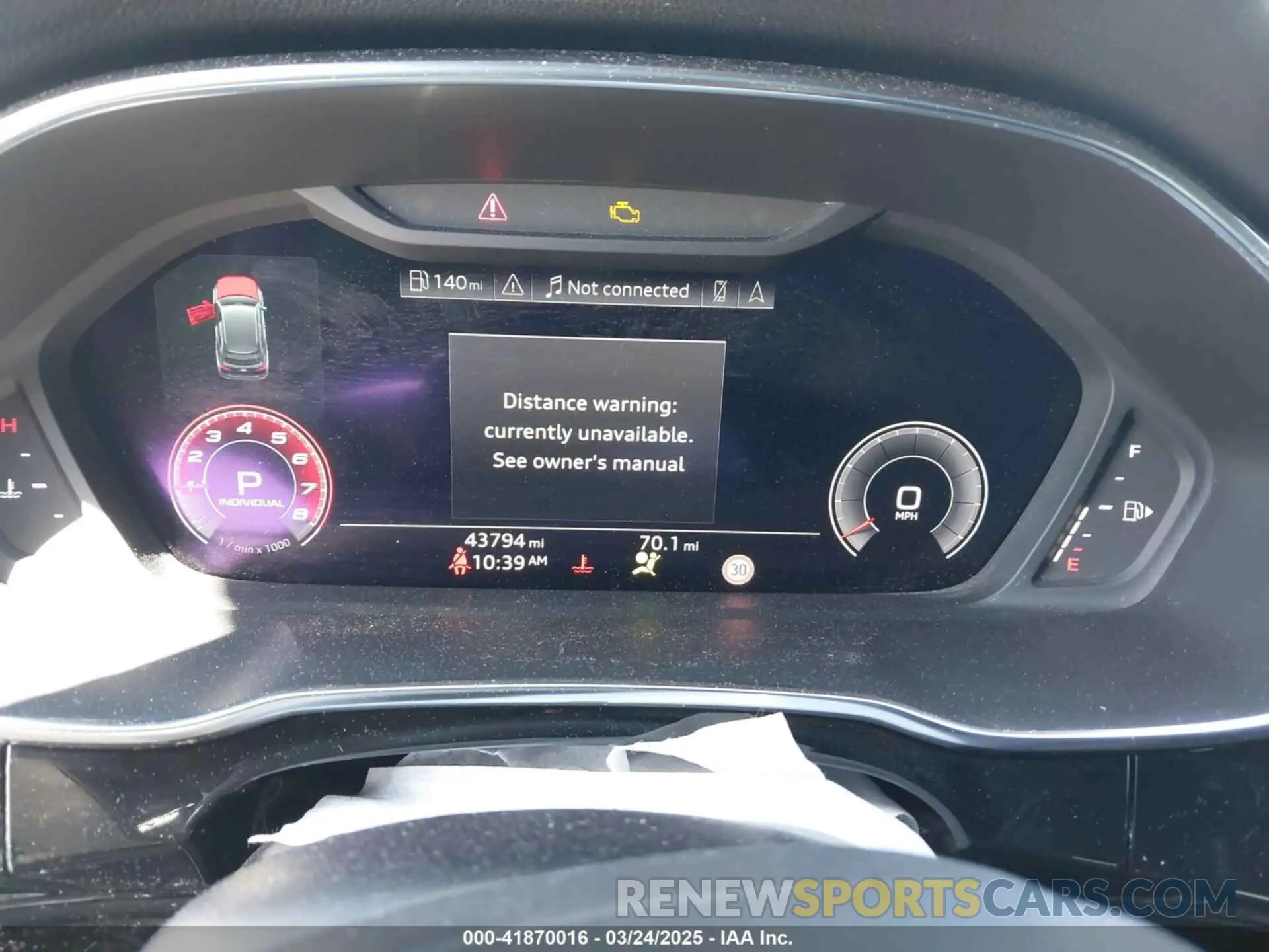 7 fotografías del automóvil dañado WA1EECF3XM1133790 AUDI Q3 2021