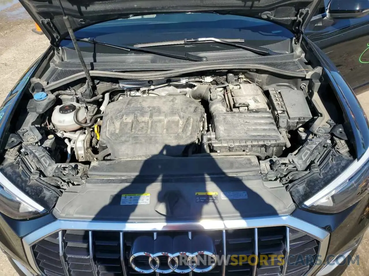 12 fotografías del automóvil dañado WA1AUCF30N1006159 AUDI Q3 2022