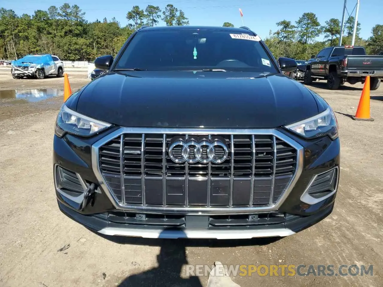 5 fotografías del automóvil dañado WA1AUCF30N1006159 AUDI Q3 2022