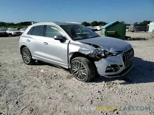 11 fotografías del automóvil dañado WA1AUCF31N1006249 AUDI Q3 2022