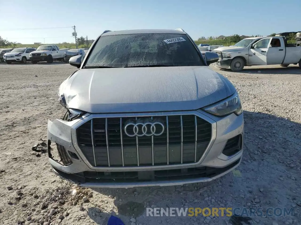 5 fotografías del automóvil dañado WA1AUCF31N1006249 AUDI Q3 2022