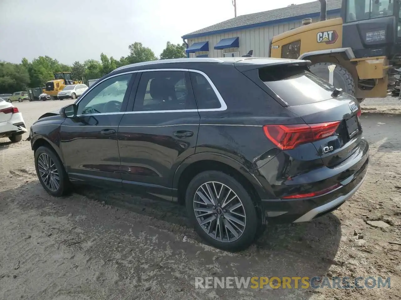 2 fotografías del automóvil dañado WA1AUCF35N1004455 AUDI Q3 2022