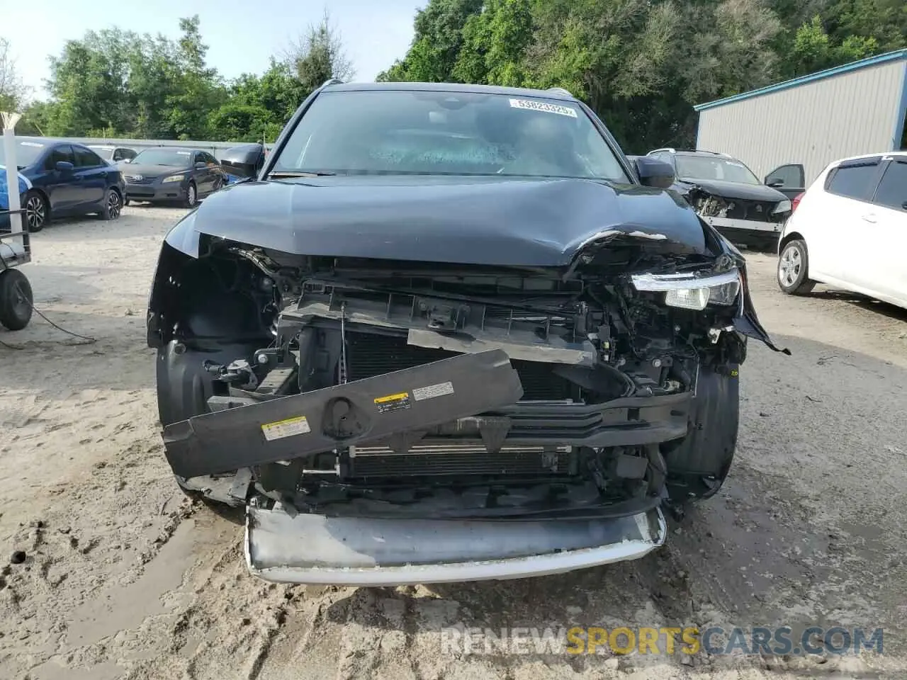 5 fotografías del automóvil dañado WA1AUCF35N1004455 AUDI Q3 2022