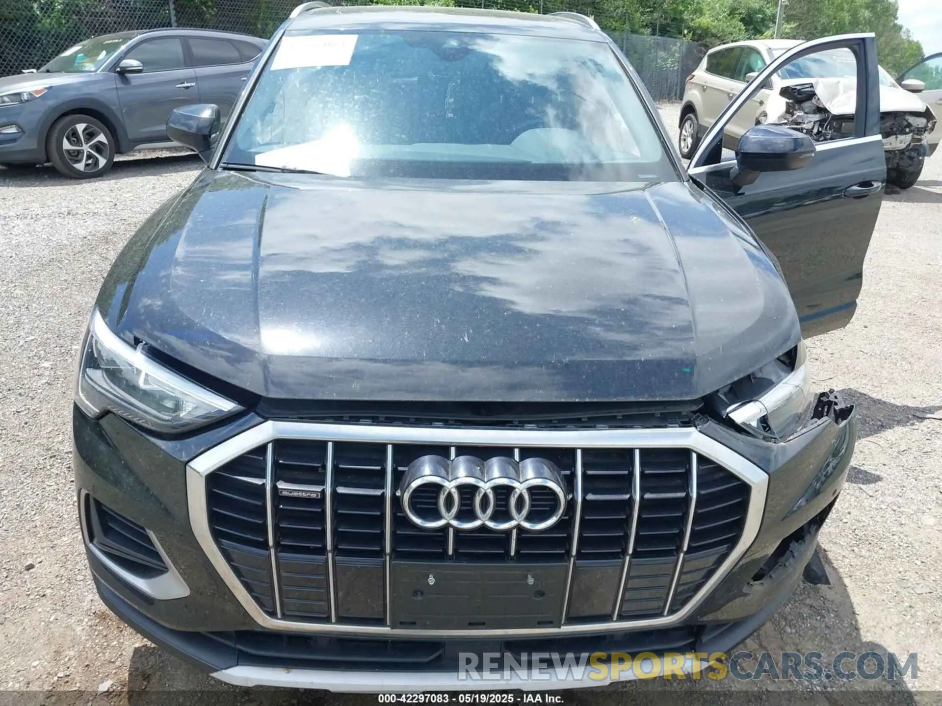 10 fotografías del automóvil dañado WA1AUCF37N1031270 AUDI Q3 2022