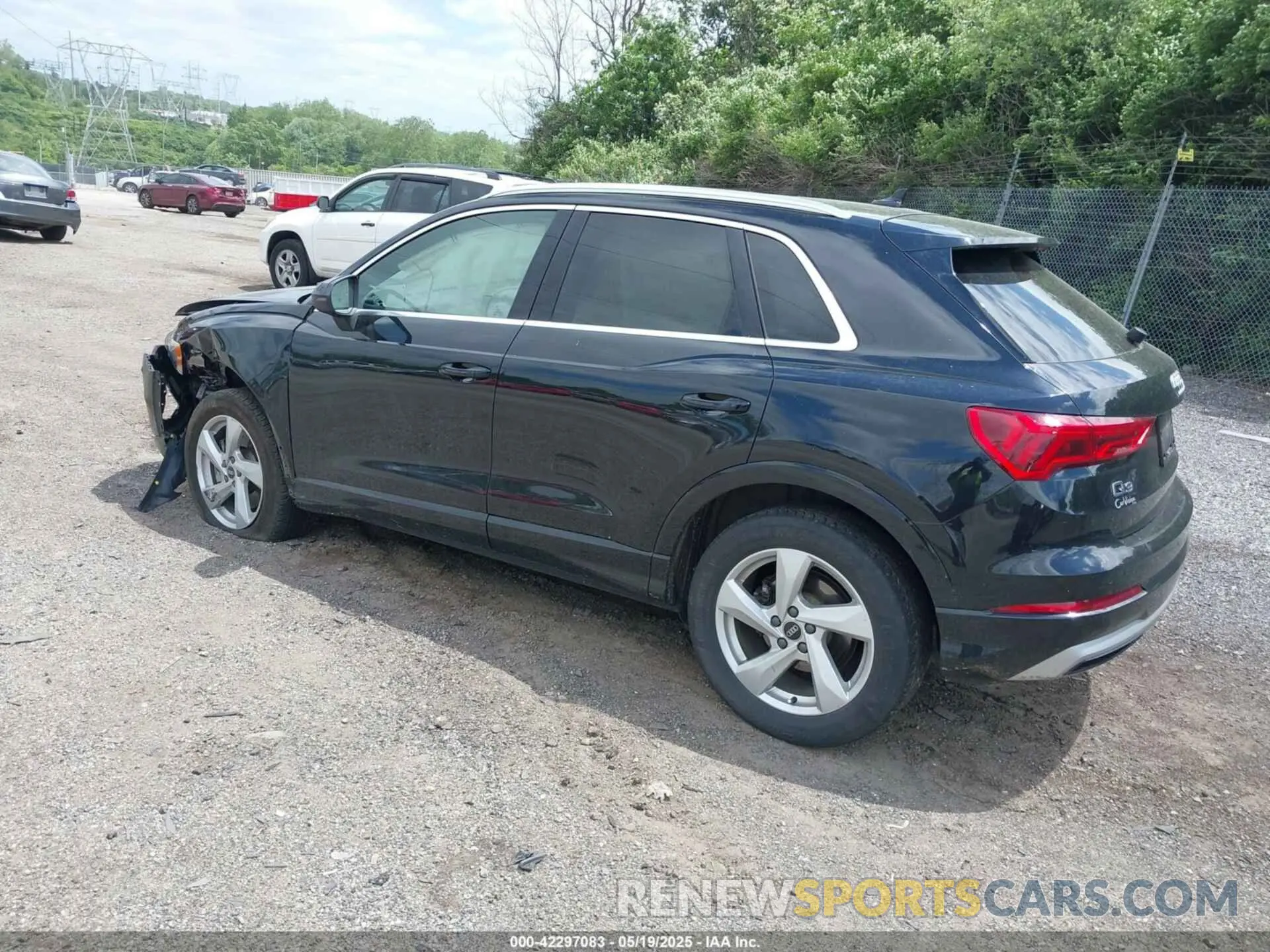3 fotografías del automóvil dañado WA1AUCF37N1031270 AUDI Q3 2022