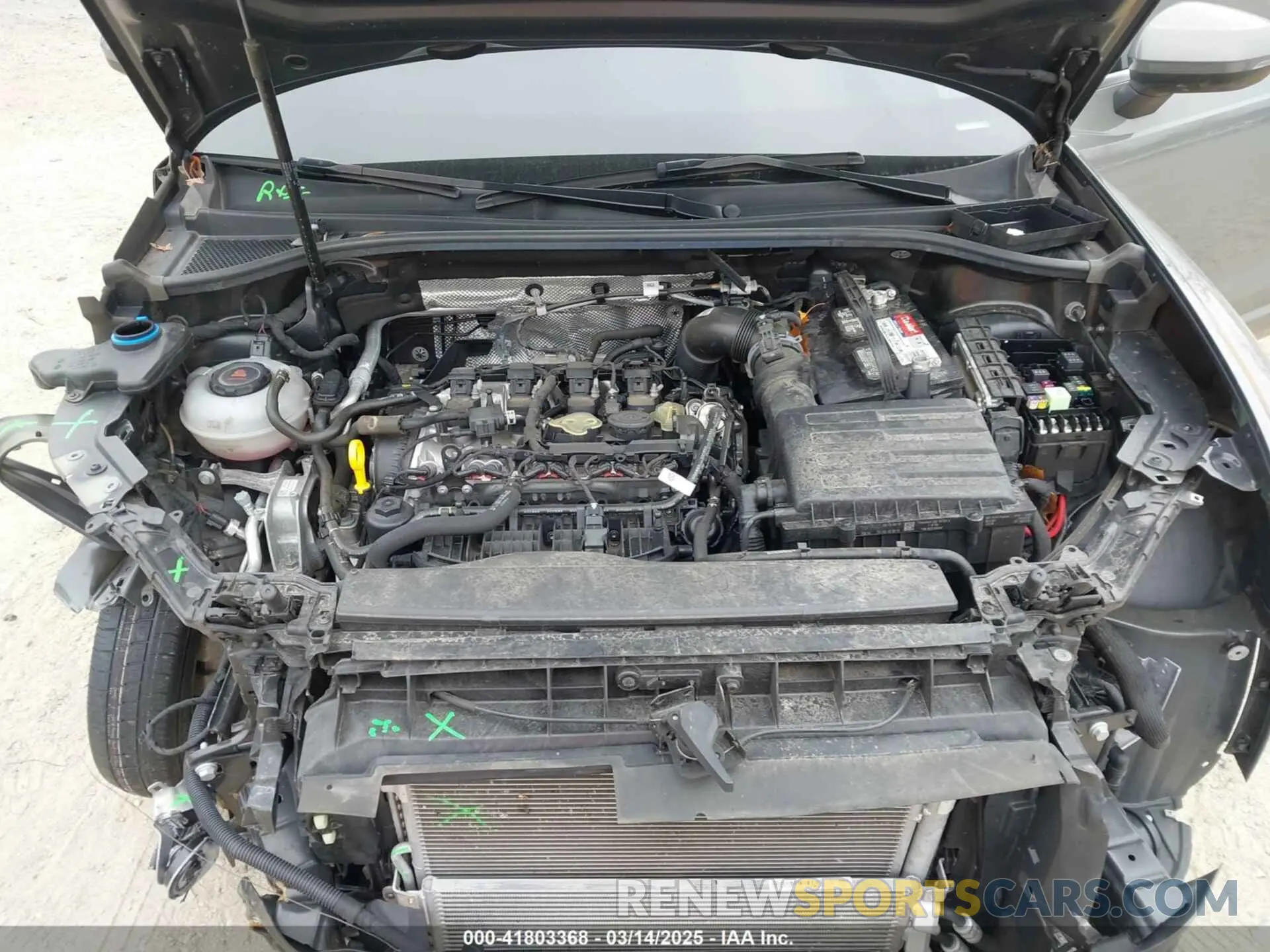 10 fotografías del automóvil dañado WA1AUCF37N1096376 AUDI Q3 2022