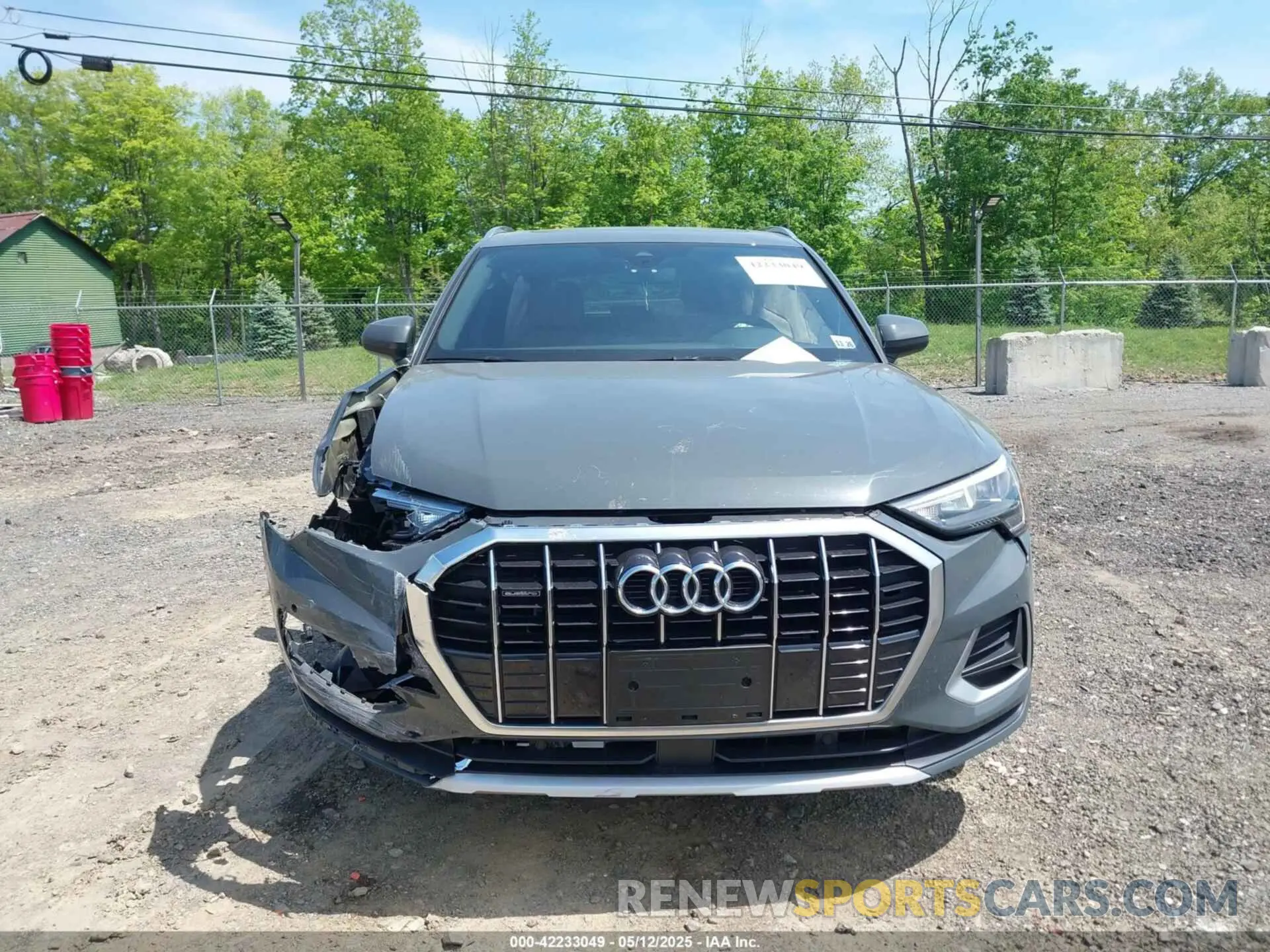12 fotografías del automóvil dañado WA1AUCF38N1031553 AUDI Q3 2022