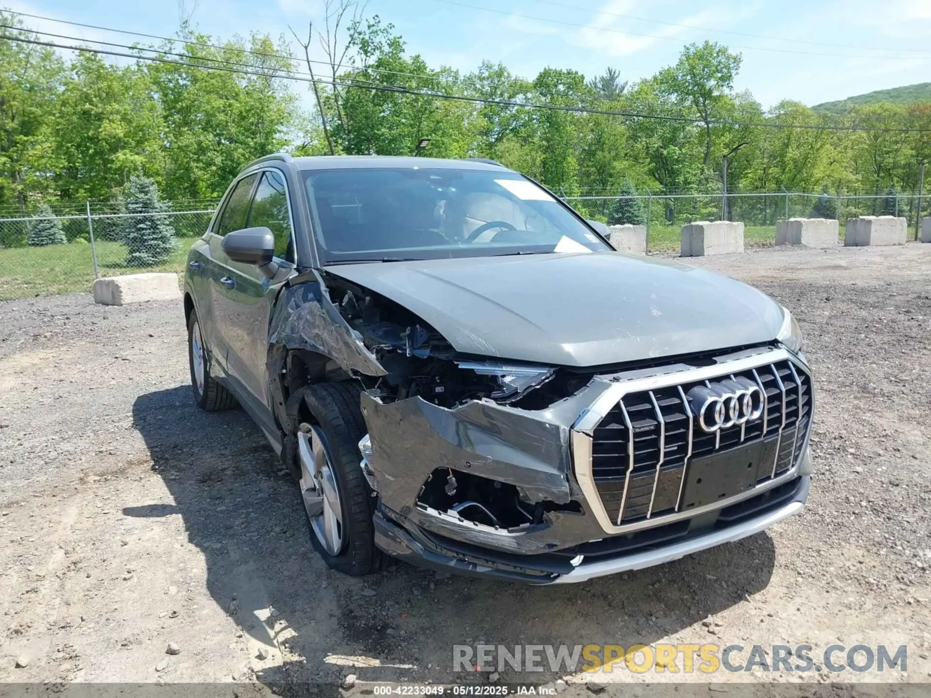 6 fotografías del automóvil dañado WA1AUCF38N1031553 AUDI Q3 2022