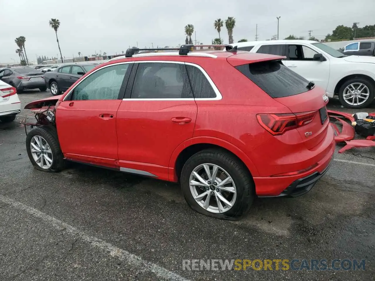 2 fotografías del automóvil dañado WA1DECF30N1121967 AUDI Q3 2022