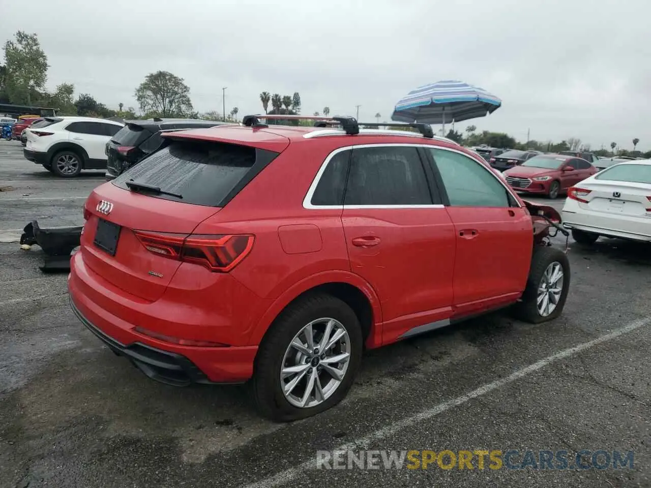 3 fotografías del automóvil dañado WA1DECF30N1121967 AUDI Q3 2022