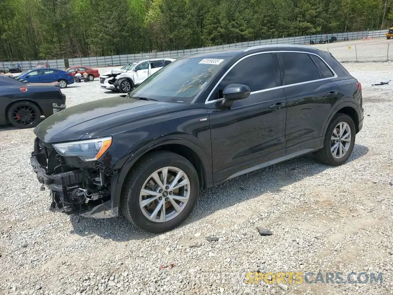 1 fotografías del automóvil dañado WA1DECF31N1018850 AUDI Q3 2022