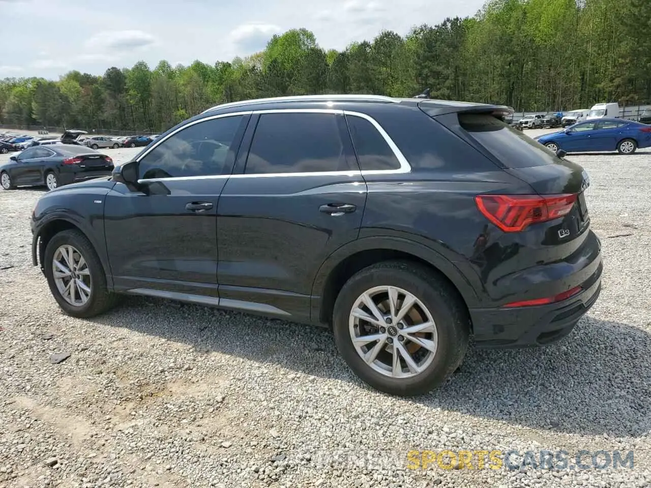2 fotografías del automóvil dañado WA1DECF31N1018850 AUDI Q3 2022