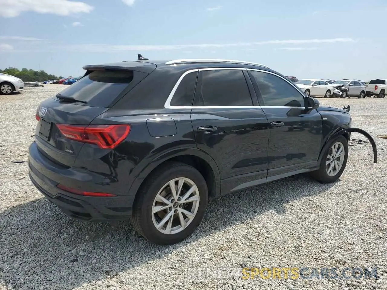 3 fotografías del automóvil dañado WA1DECF31N1018850 AUDI Q3 2022