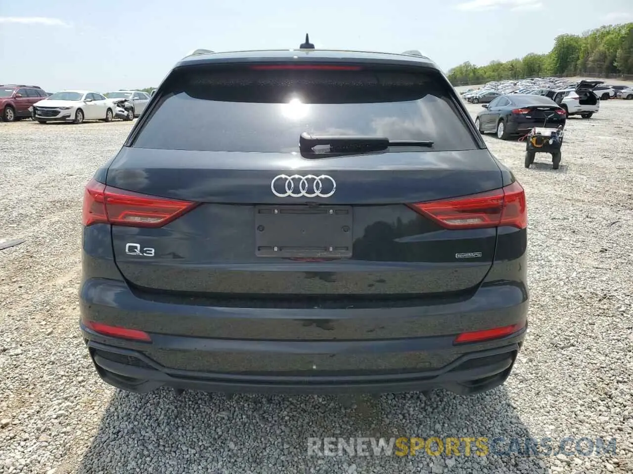6 fotografías del automóvil dañado WA1DECF31N1018850 AUDI Q3 2022