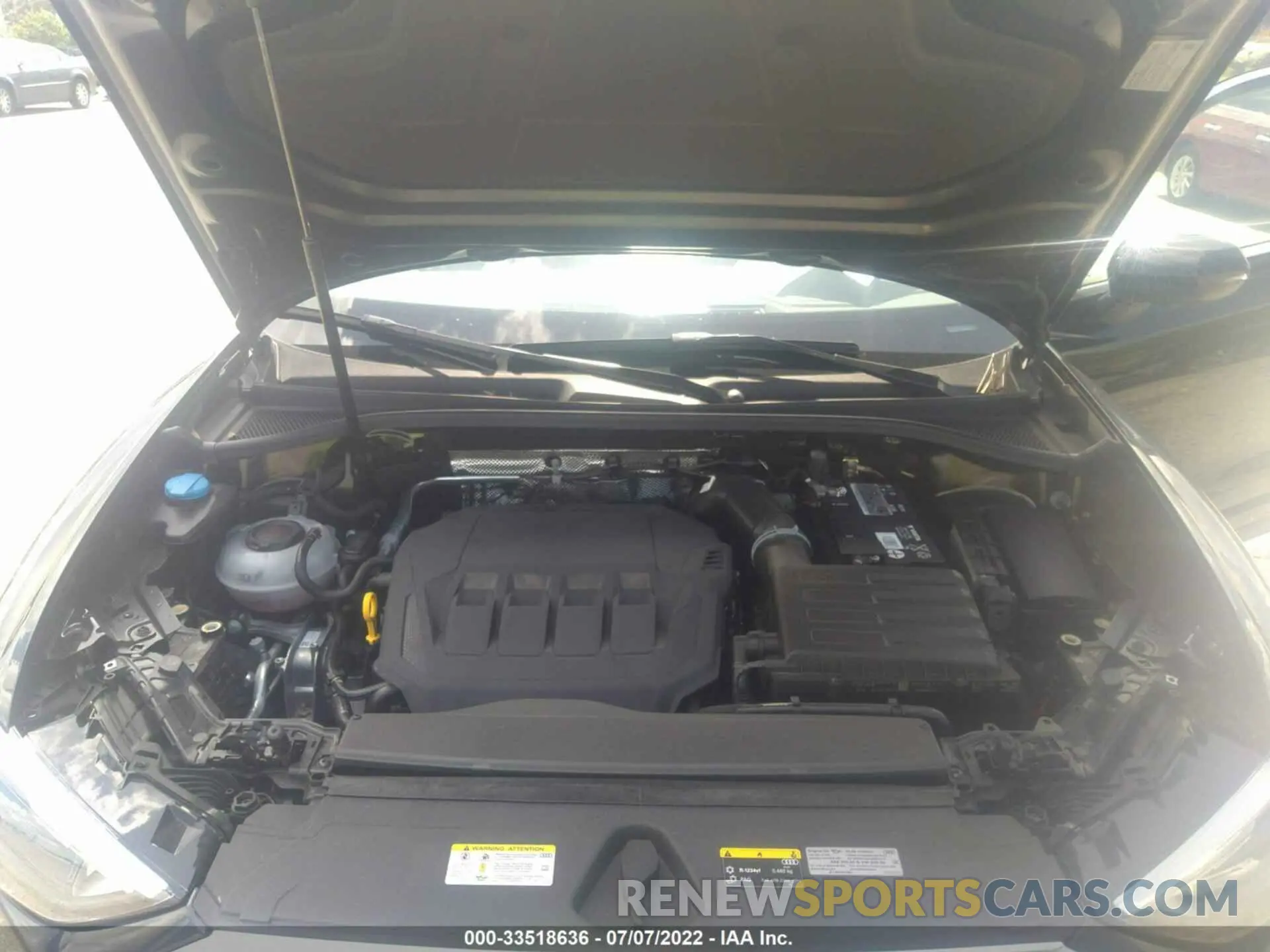 10 fotografías del automóvil dañado WA1DECF31N1054733 AUDI Q3 2022