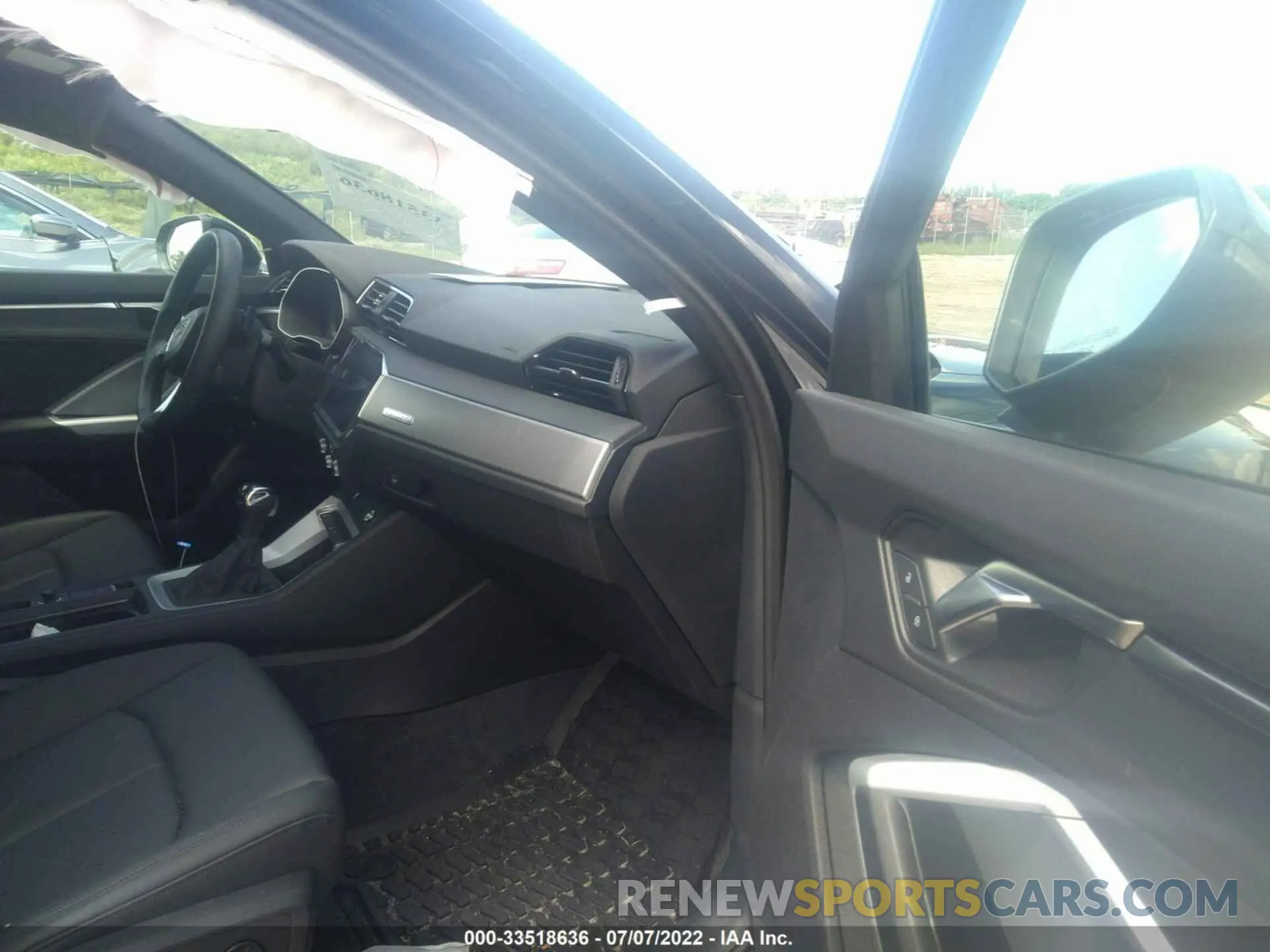 5 fotografías del automóvil dañado WA1DECF31N1054733 AUDI Q3 2022