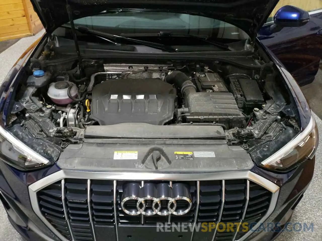 12 fotografías del automóvil dañado WA1DECF31N1092785 AUDI Q3 2022