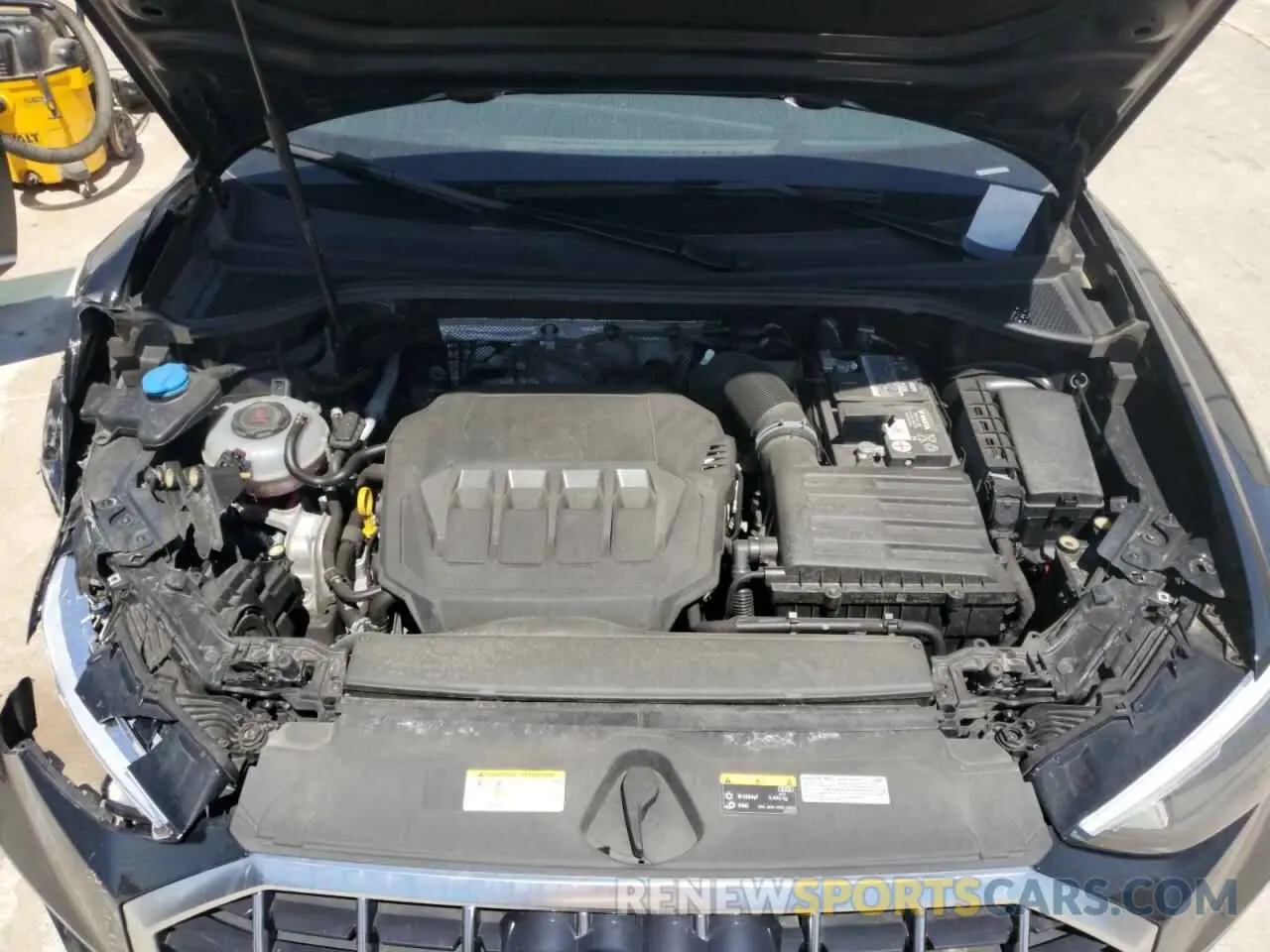 12 fotografías del automóvil dañado WA1DECF32N1102773 AUDI Q3 2022