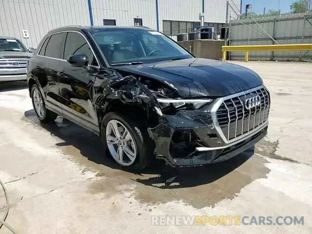 14 fotografías del automóvil dañado WA1DECF32N1102773 AUDI Q3 2022