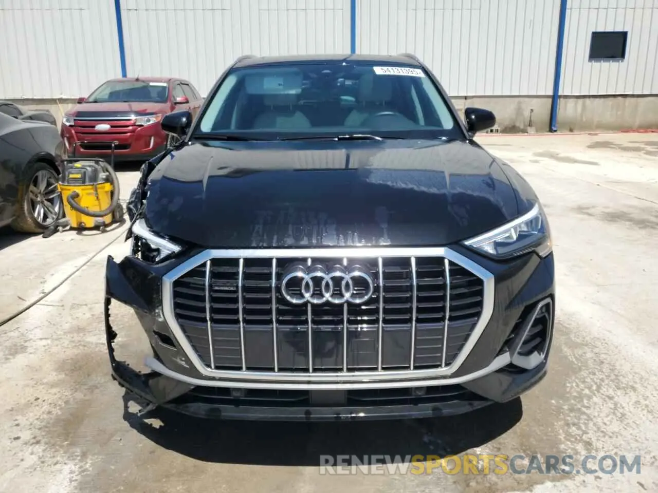 5 fotografías del automóvil dañado WA1DECF32N1102773 AUDI Q3 2022