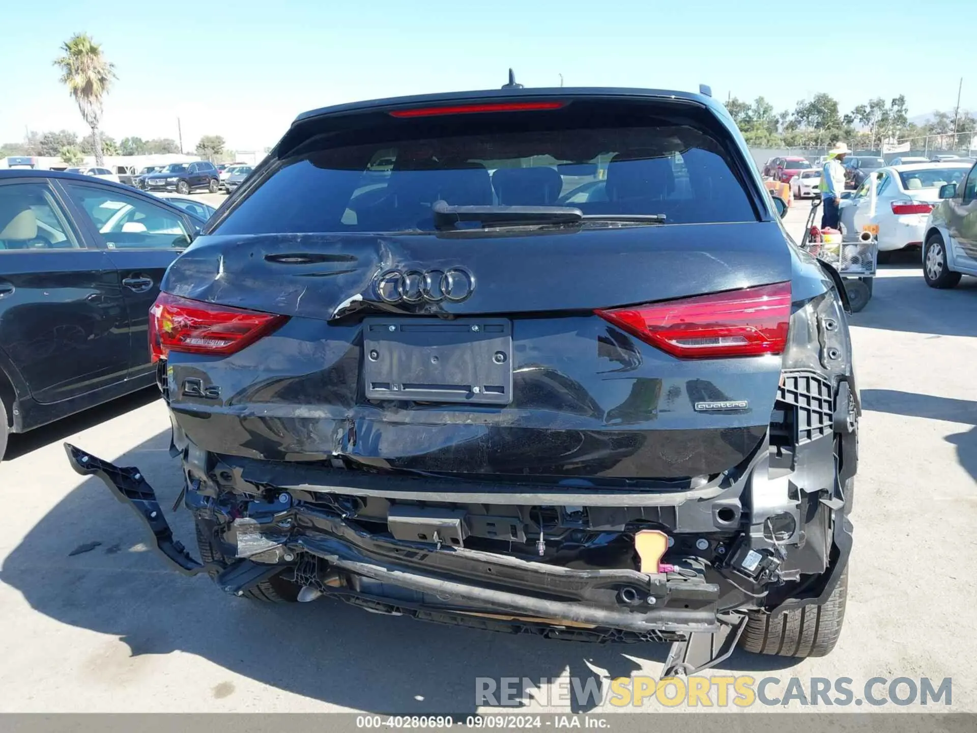17 fotografías del automóvil dañado WA1DECF32N1124689 AUDI Q3 2022