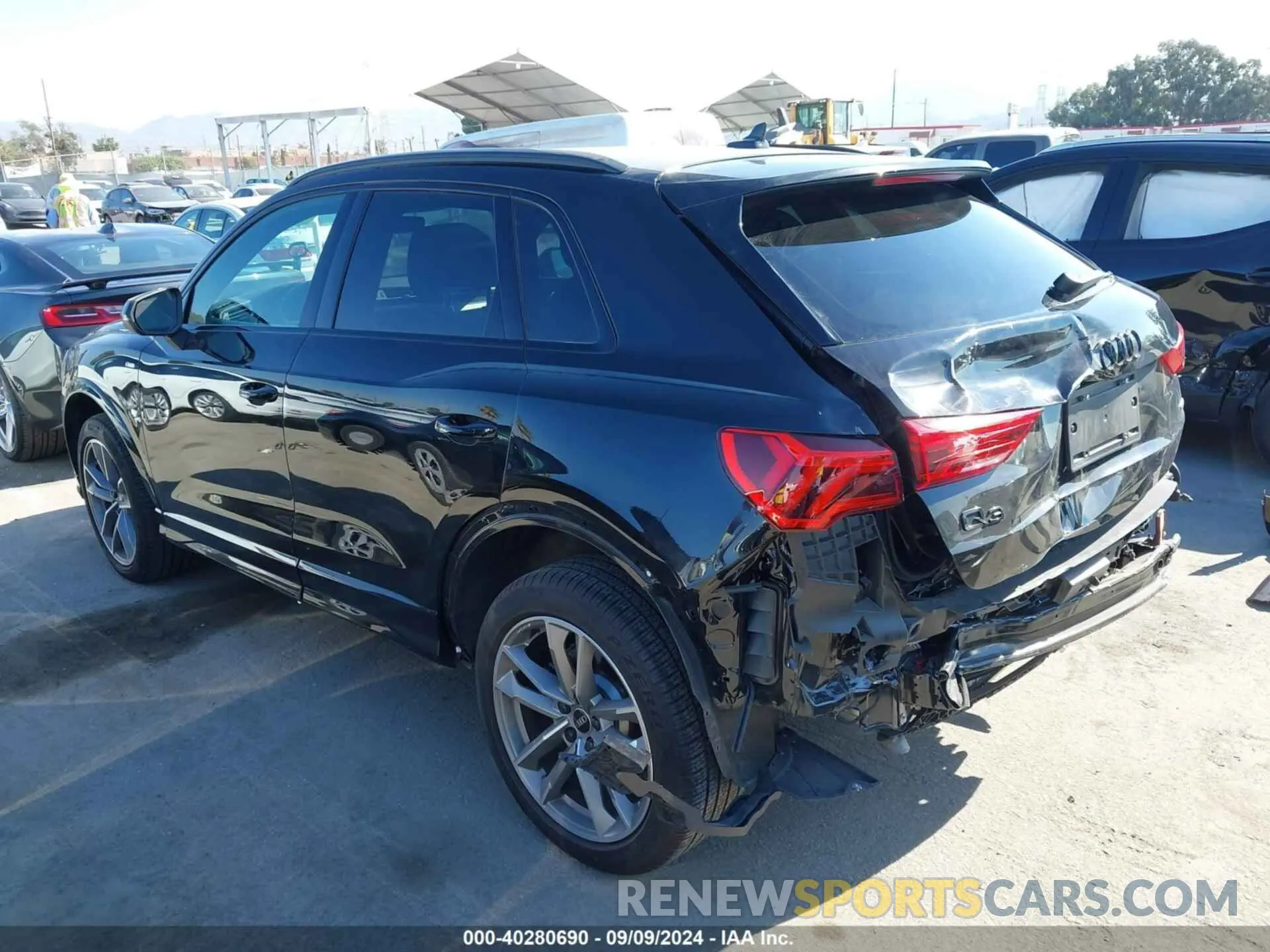 3 fotografías del automóvil dañado WA1DECF32N1124689 AUDI Q3 2022