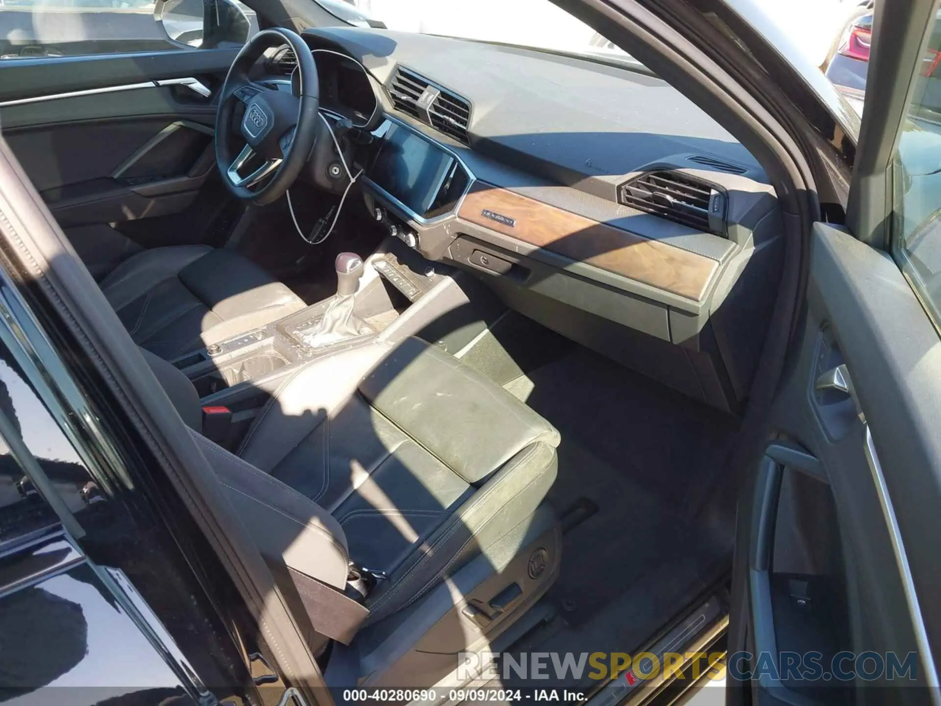 5 fotografías del automóvil dañado WA1DECF32N1124689 AUDI Q3 2022