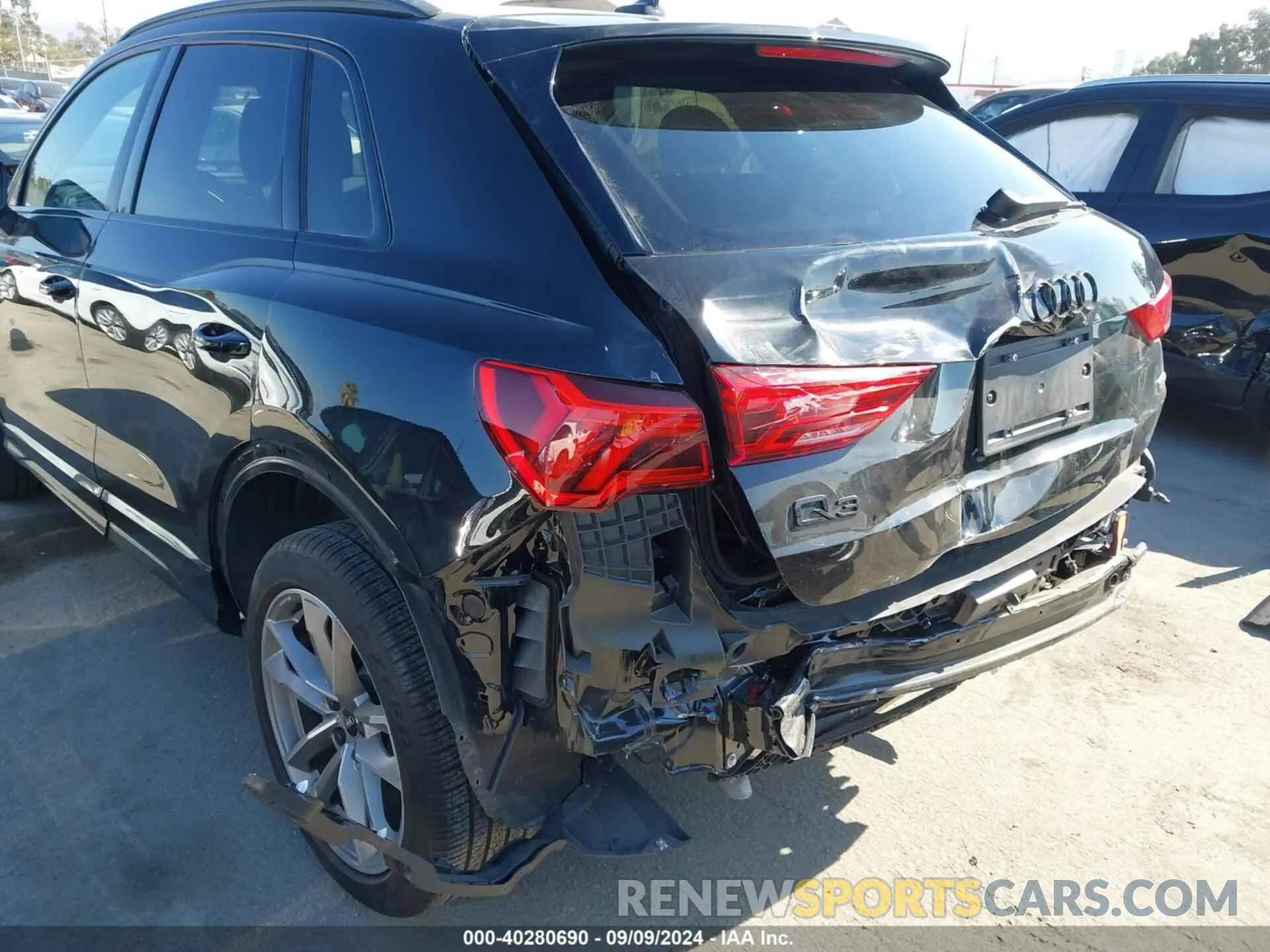 6 fotografías del automóvil dañado WA1DECF32N1124689 AUDI Q3 2022