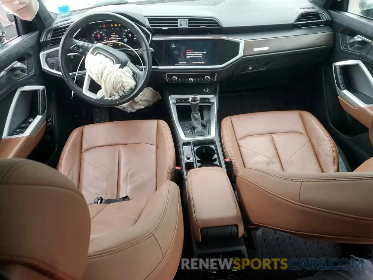 8 fotografías del automóvil dañado WA1DECF32N1142304 AUDI Q3 2022