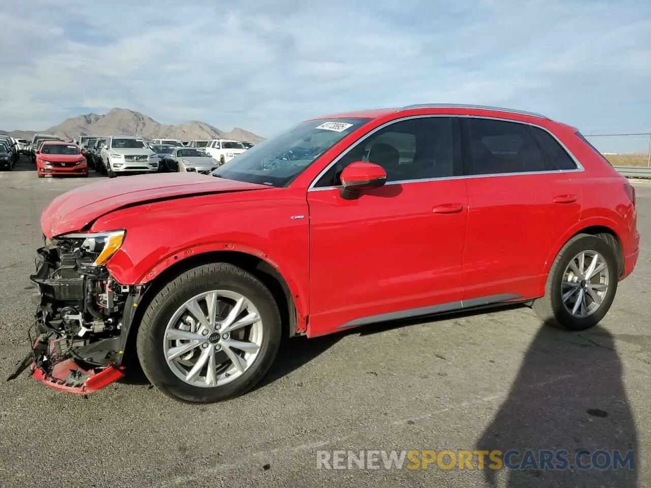 1 fotografías del automóvil dañado WA1DECF33N1150413 AUDI Q3 2022