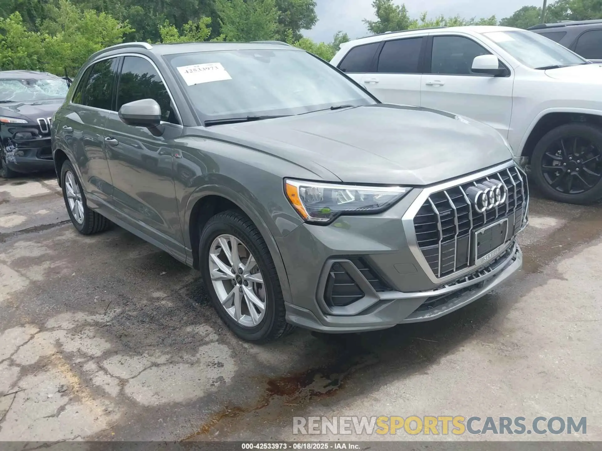 1 fotografías del automóvil dañado WA1DECF34N1026117 AUDI Q3 2022