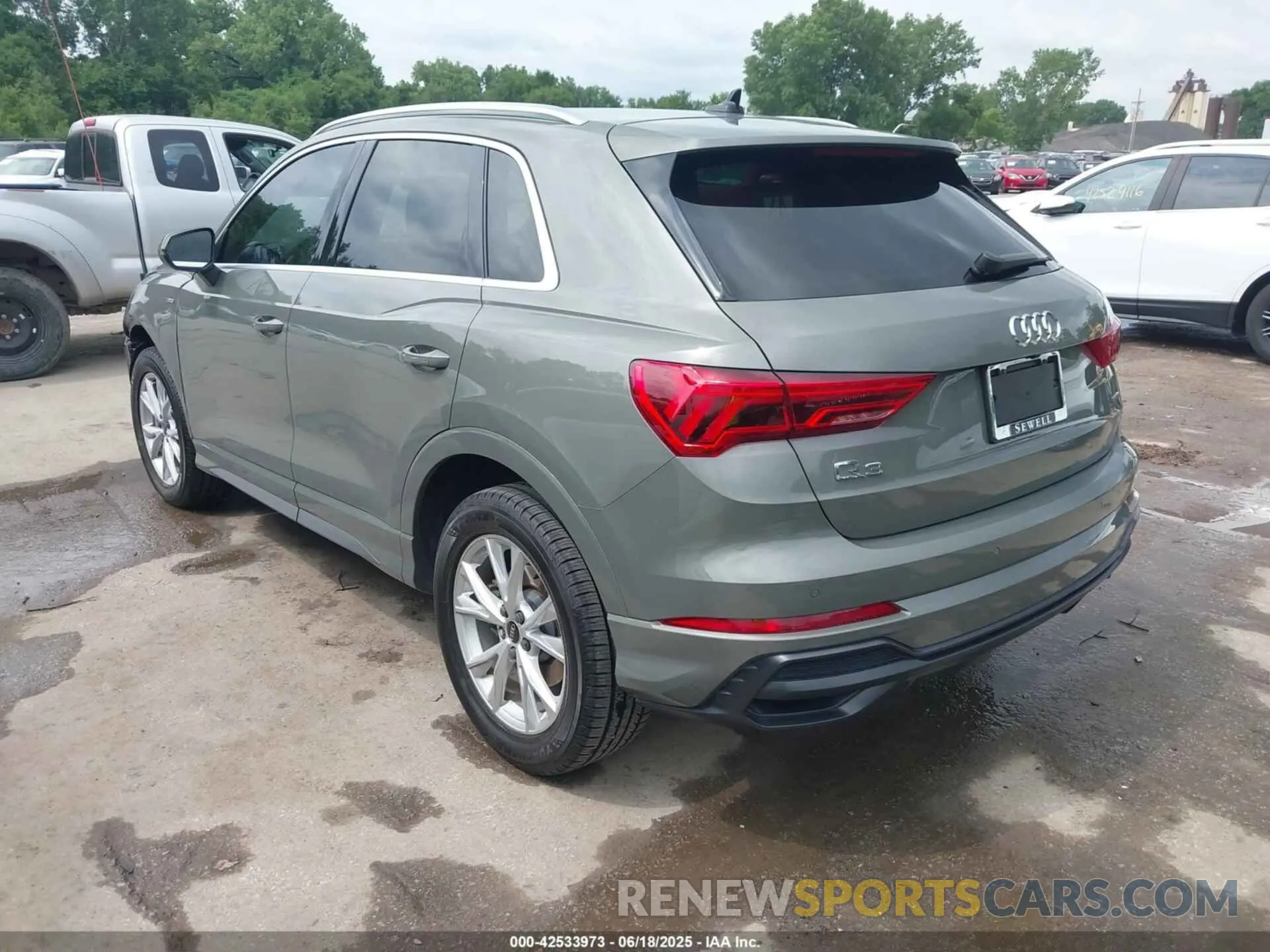 3 fotografías del automóvil dañado WA1DECF34N1026117 AUDI Q3 2022