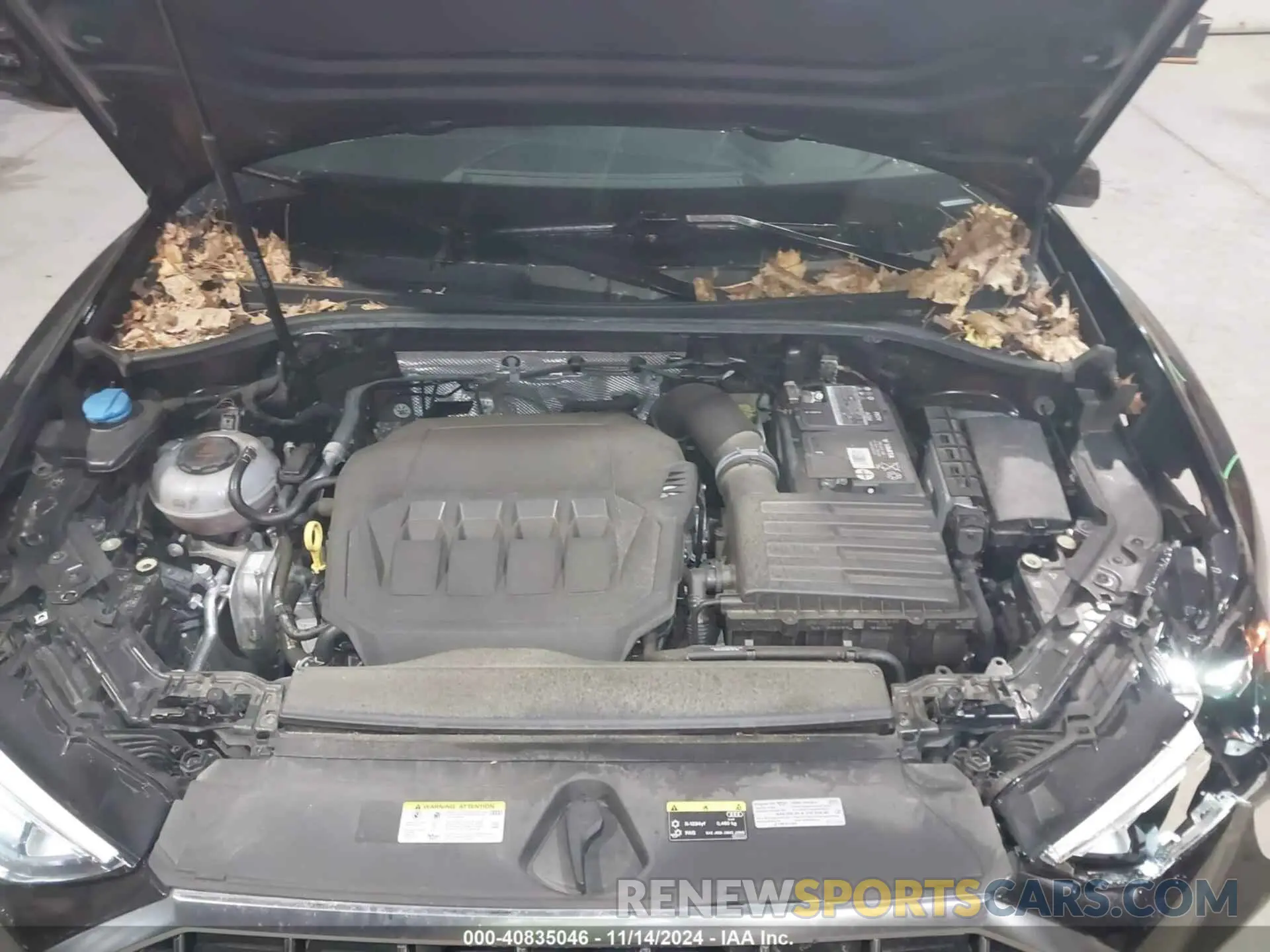 10 fotografías del automóvil dañado WA1DECF34N1052037 AUDI Q3 2022
