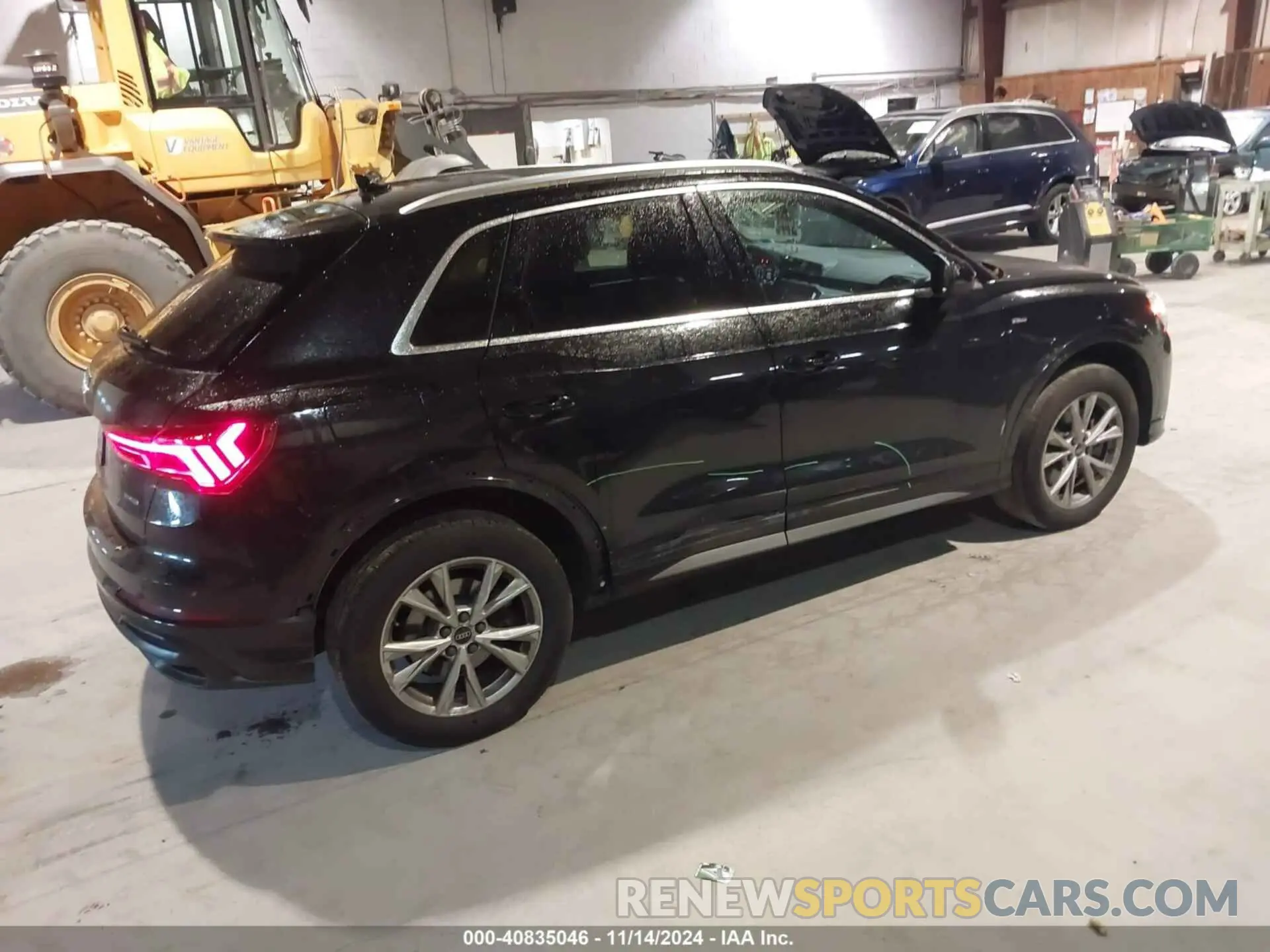 4 fotografías del automóvil dañado WA1DECF34N1052037 AUDI Q3 2022