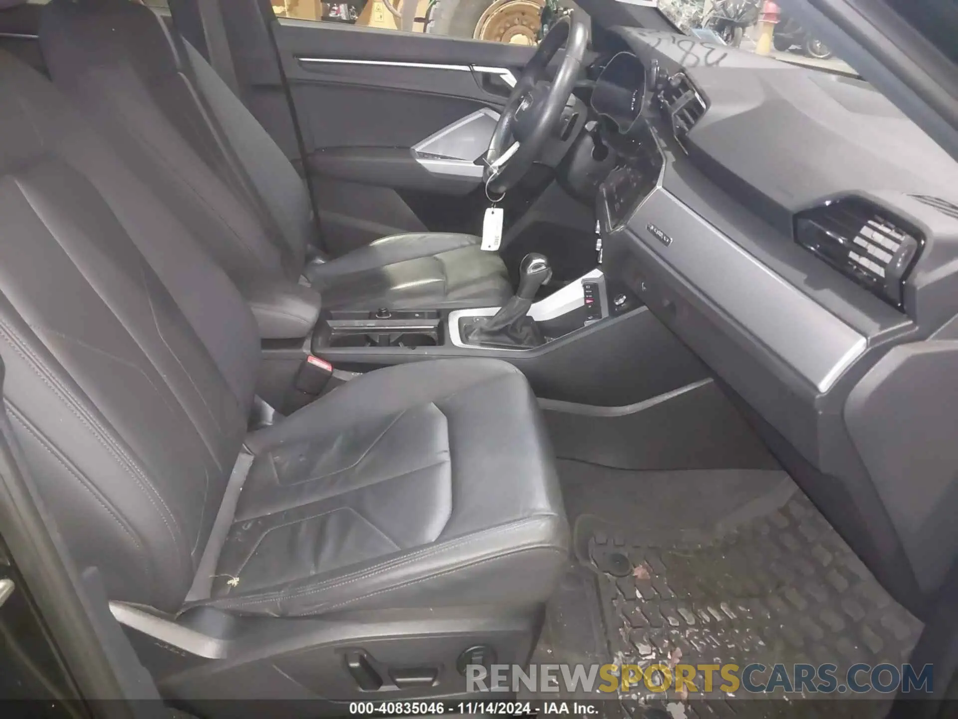 5 fotografías del automóvil dañado WA1DECF34N1052037 AUDI Q3 2022