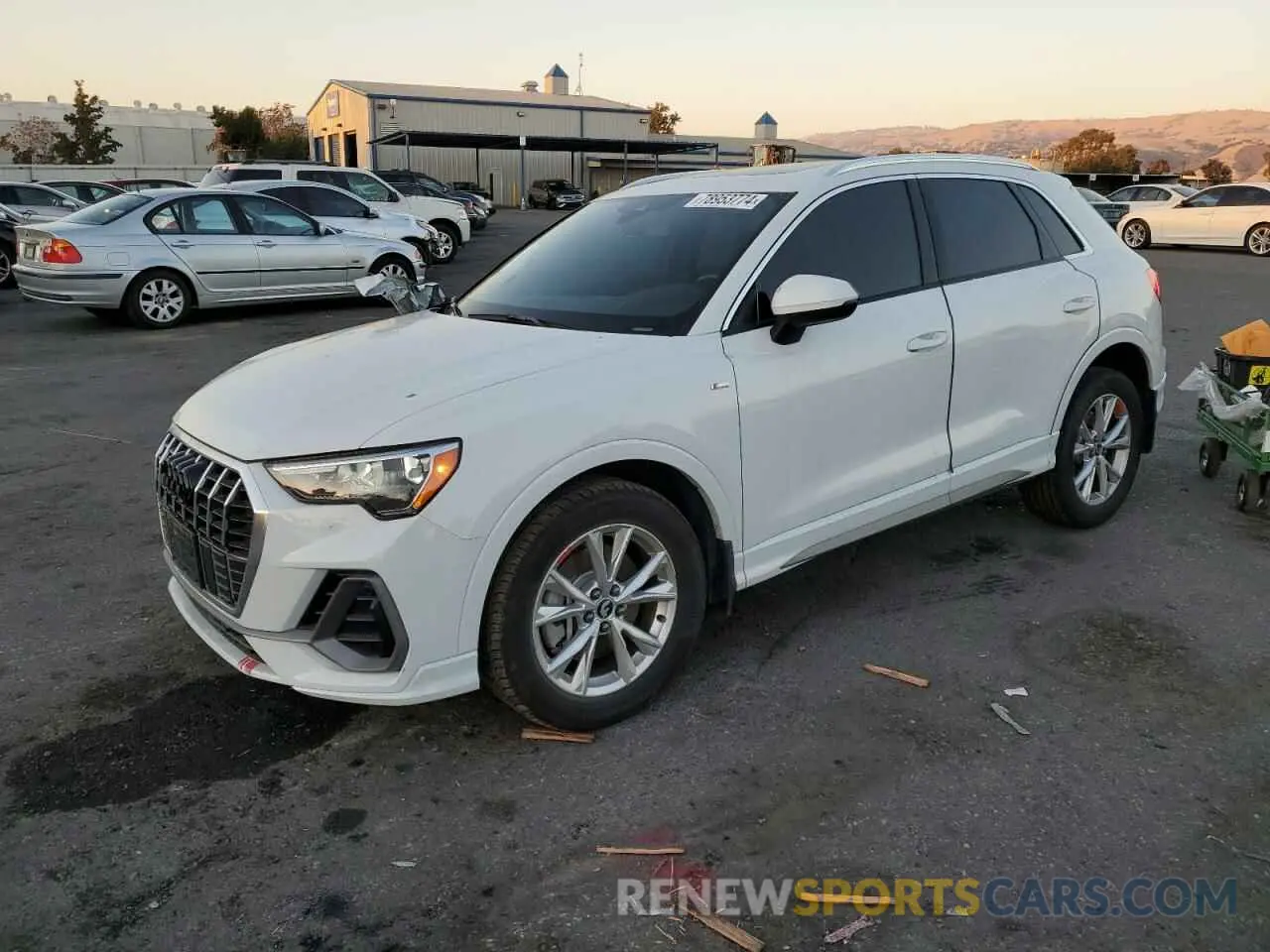 1 fotografías del automóvil dañado WA1DECF35N1029933 AUDI Q3 2022