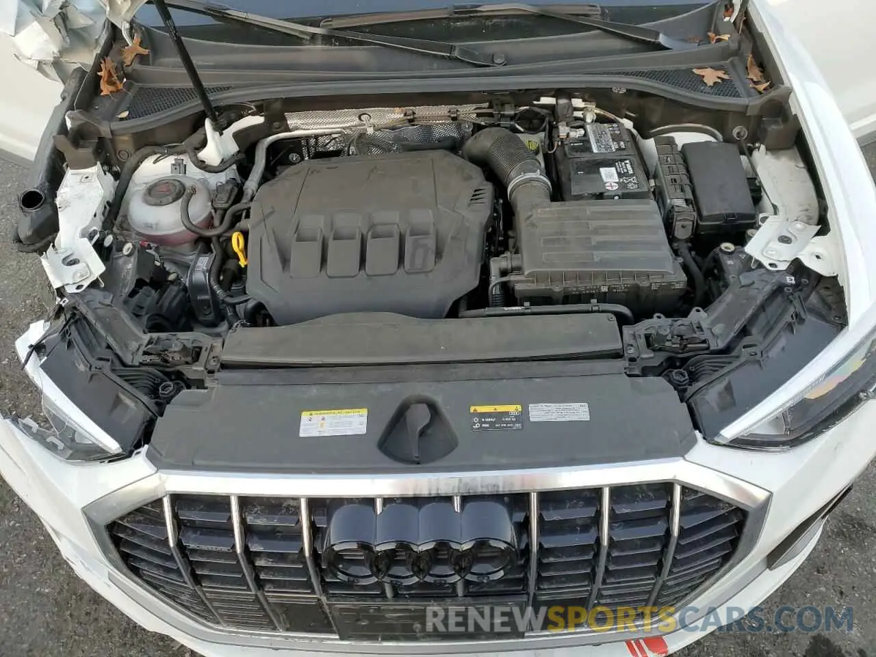 12 fotografías del automóvil dañado WA1DECF35N1029933 AUDI Q3 2022