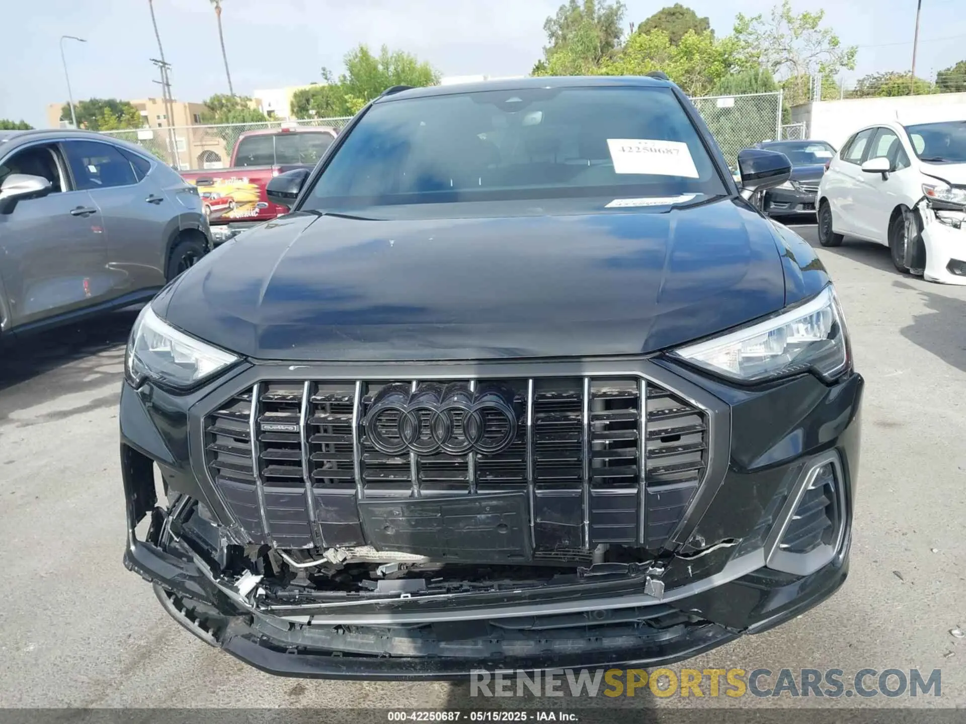 12 fotografías del automóvil dañado WA1DECF35N1095933 AUDI Q3 2022