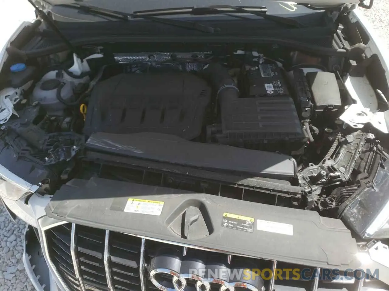 7 fotografías del automóvil dañado WA1DECF36N1053626 AUDI Q3 2022