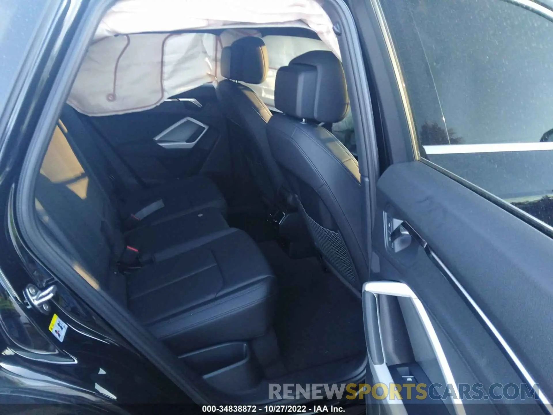 8 fotografías del automóvil dañado WA1DECF36N1123903 AUDI Q3 2022