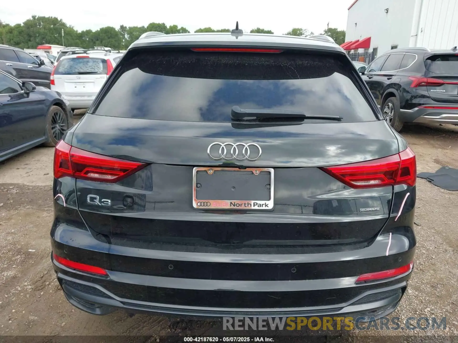17 fotografías del automóvil dañado WA1DECF37N1125014 AUDI Q3 2022
