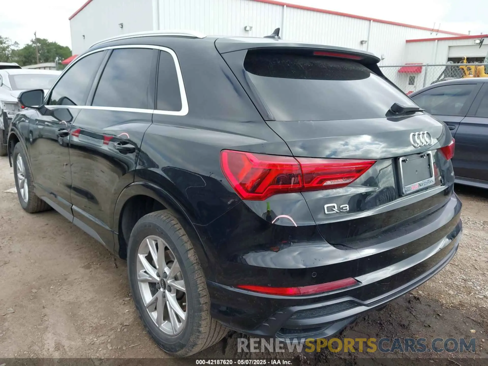 3 fotografías del automóvil dañado WA1DECF37N1125014 AUDI Q3 2022