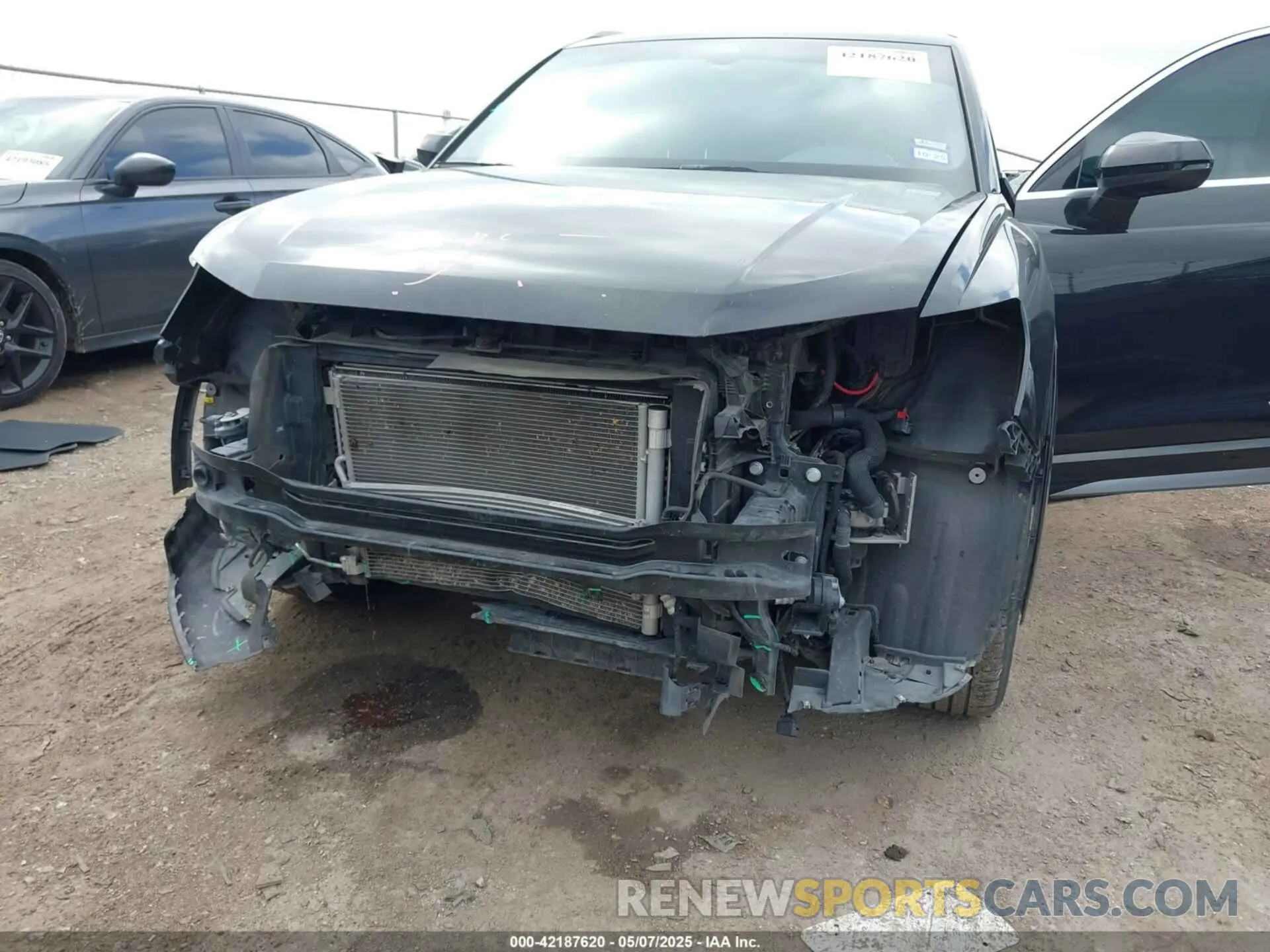 6 fotografías del automóvil dañado WA1DECF37N1125014 AUDI Q3 2022