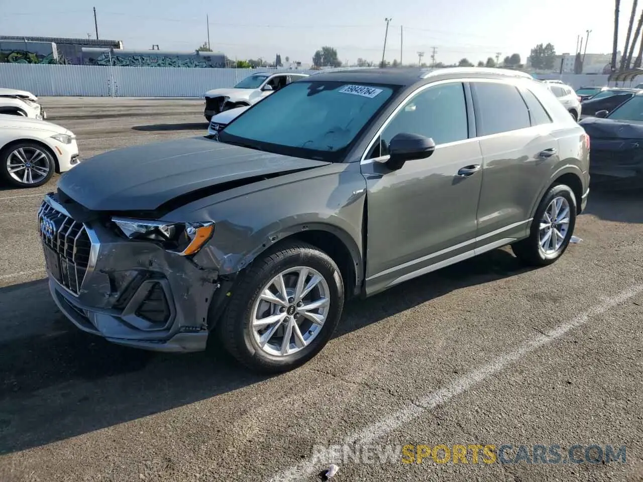 1 fotografías del automóvil dañado WA1DECF39N1072686 AUDI Q3 2022